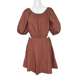 Abercrombie&Fitch Brown Cutout Dress Size M